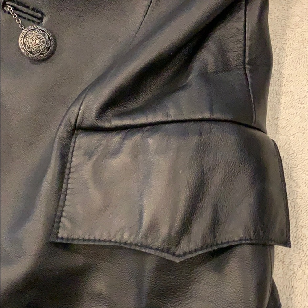Bebe Leather Jacket - image 7